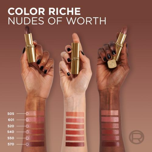 Productafbeelding L'Oréal Paris Maquillage Colour Riche Satin Nude 505 4,7 g (505 Nu Veerkrachtig)