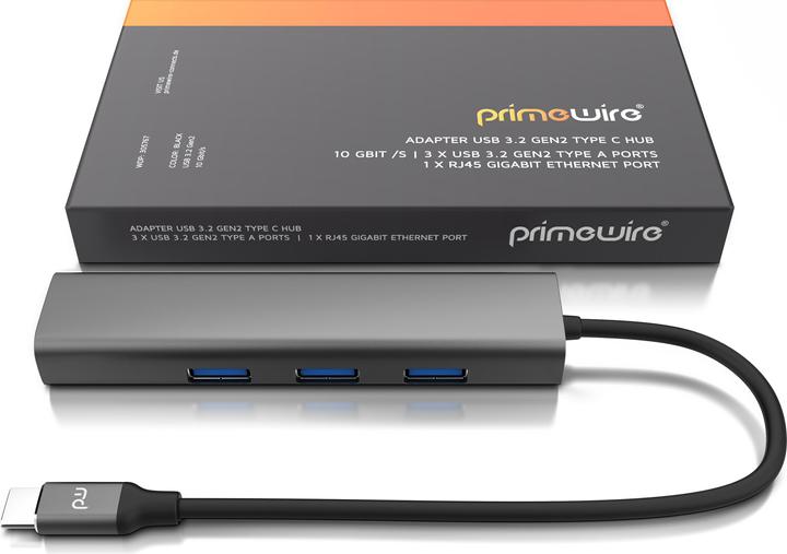 Produktbild Primewire USB-C Hub (USB-C, 4 Ports)