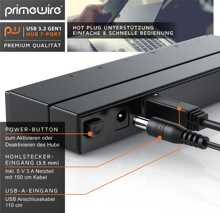 Produktbild Primewire Super Speed (7 Ports)