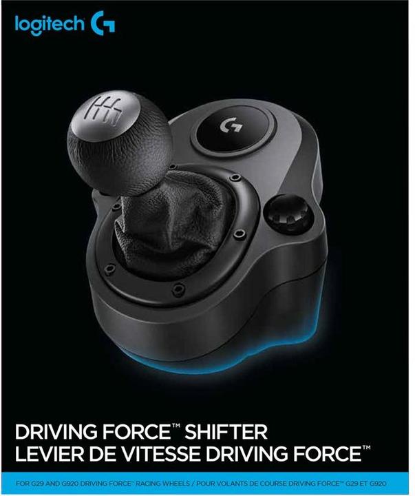 Productafbeelding Logitech G Driving Force Shifter voor Driving Force G29 & G920, 923 (PC, PS4, Xbox One X, PS5, Xbox serie X)