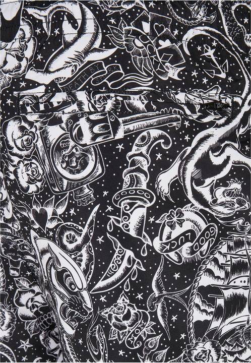 Actual product image Urban Classics Pattern Swim Shorts (M)