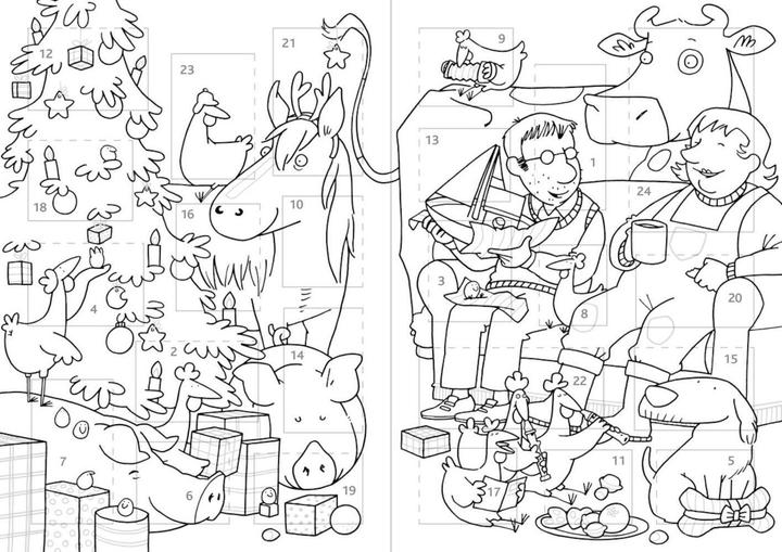 Image du produit Mon livre de coloriage de Noël Lieselotte