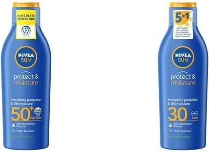Image du produit NIVEA Protection solaire et hydratation (Lait solaire, SPF 50, 200 ml, 300 g)
