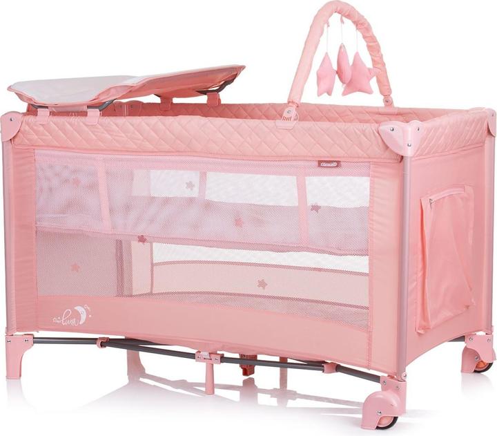 Actual product image Chipolino Travel cot Luna 2 levels