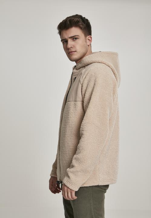 Produktbild Urban Classics Hooded Sherpa Zip Jacket (4XL)