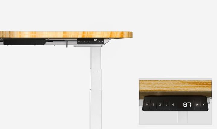Produktbild equip ERGO Elektrisches-Sitz-Steh Tischgestell in L-Form, Dreifachmotor