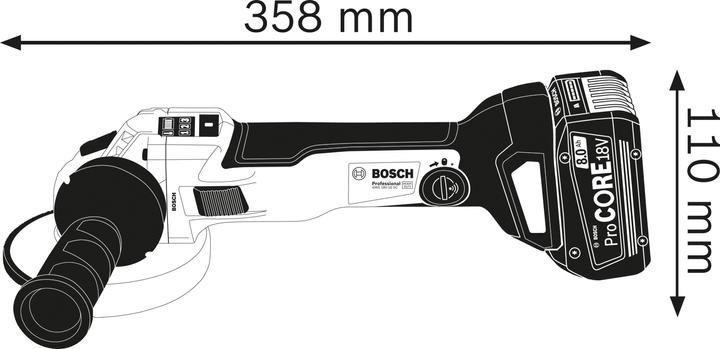 Actual product image Bosch Professional GWS 18V-10 SC (125 mm)