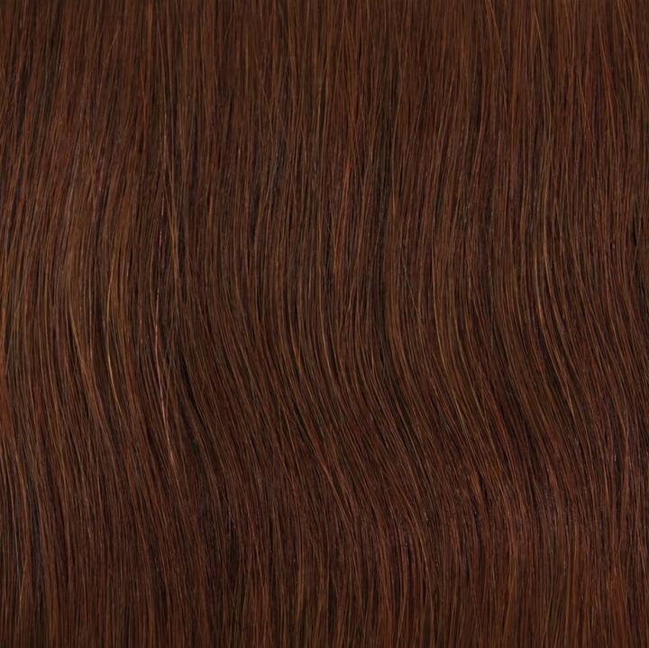 Balmain Fill-In Silk Bond Human Hair NaturalStraight 40cm 5.RM Light Red Mahogany Brown, 25 Stk. (5.RM Light Red Mahogany Brown, 40 cm)