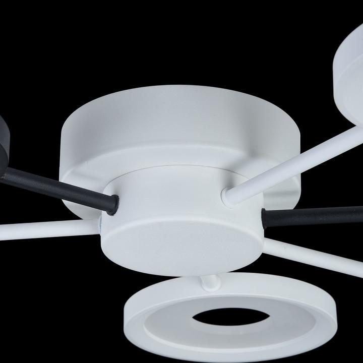 Actual product image Maytoni Aprilia LED Ceiling Light 72W Black-White (6900 lm)