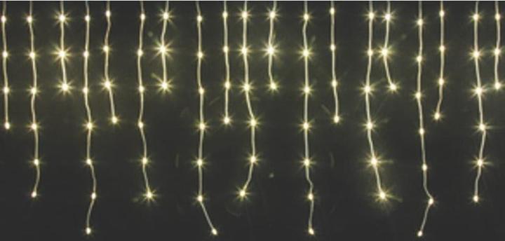 Actual product image Dameco LED Vorhang Outdoor «Icicle» 190 cm x 80 cm (5 m)