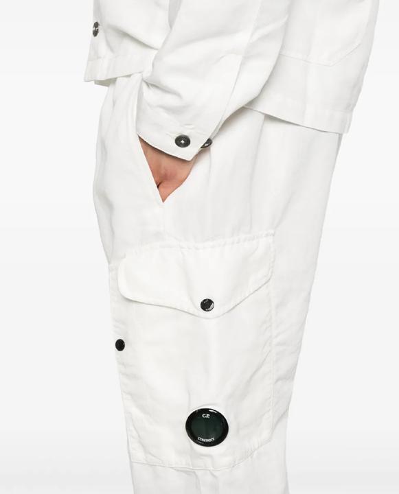 Actual product image C.P. Company Regular Fit Cotton Linen Pants (50)