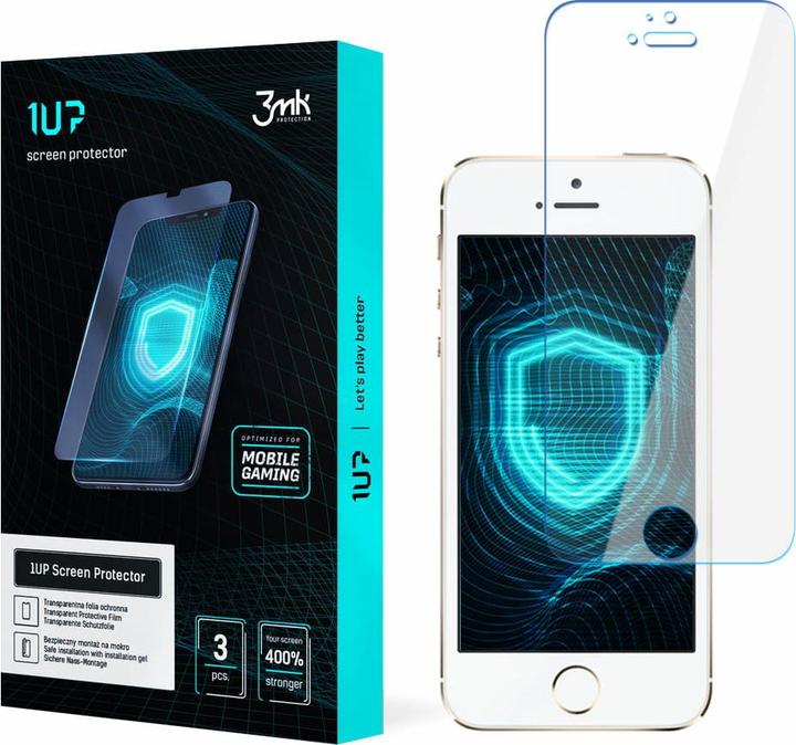 Actual product image 3MK Apple iPhone 5/5S/SE - 1UP (3 Piece, Apple iPhone 5s, Apple iPhone 5)