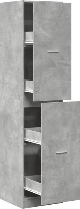 Actual product image VidaXL Pull-out larder unit Tall unit All-purpose unit Concrete grey