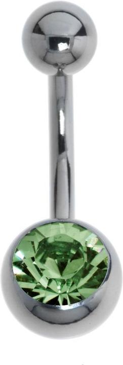 Produktbild Bijouteria Bauchpiercing (Titan, Kristall)