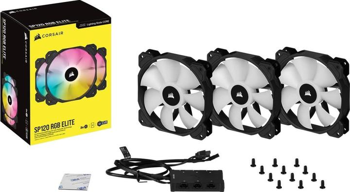Produktbild Corsair SP120 RGB Elite (120 mm, 3 x)