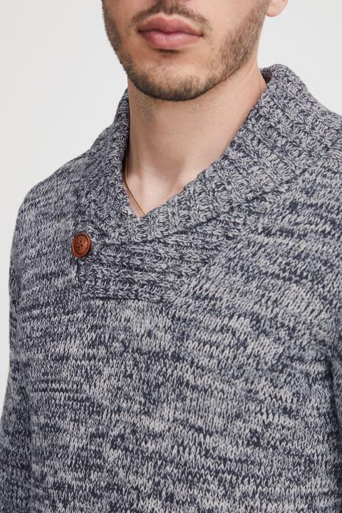 Immagine prodotto Solid Phil Maglione In Maglia Grossa Pullover Maglieria Da Uomo Con Collo A Scialle In Cotone 100% (XL)