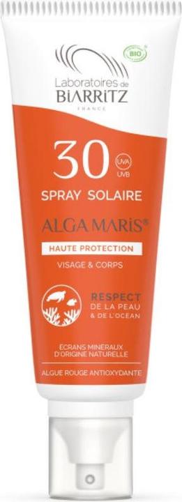 Actual product image Laboratoires de Biarritz Alga Maris (Sun spray, SPF 30, 100 ml, 129 g)