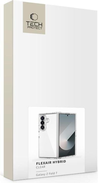Produktbild Tech-Protect FlexAir Hybrid Case für Samsung Galaxy Z Fold 7 - Transparent (Samsung Galaxy Z Fold 7)