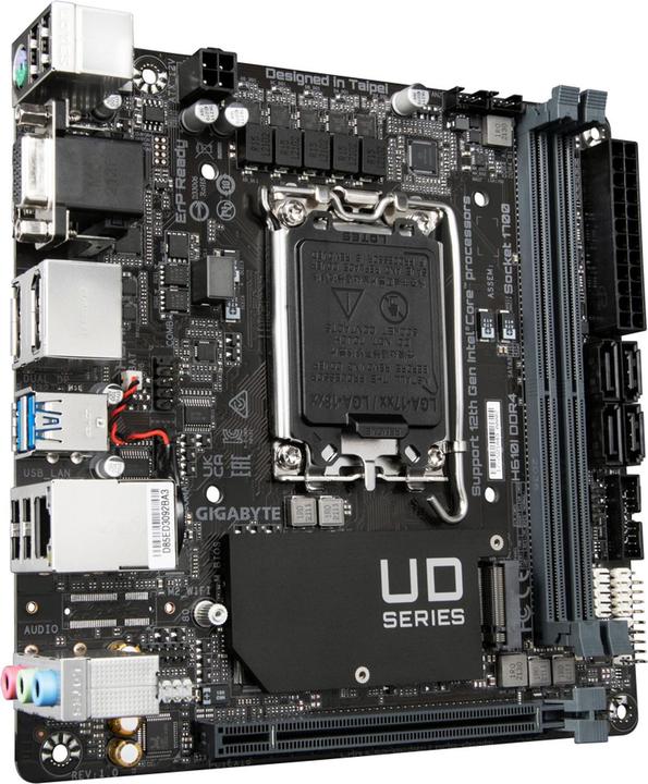 Produktbild Gigabyte H610I DDR4 (LGA 1700, Intel H610 Express, Mini-ITX)