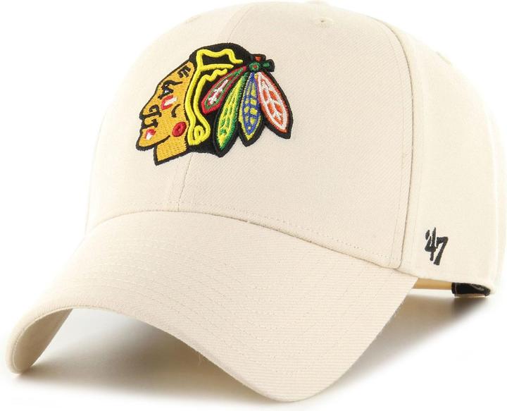 47 Brand Snapback Cap - NHL Chicago Blackhawks Natural Beige