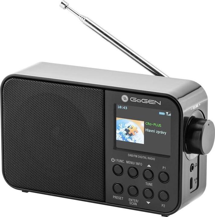 Actual product image GoGen DAB 500 BT C (DAB+, FM, Bluetooth)