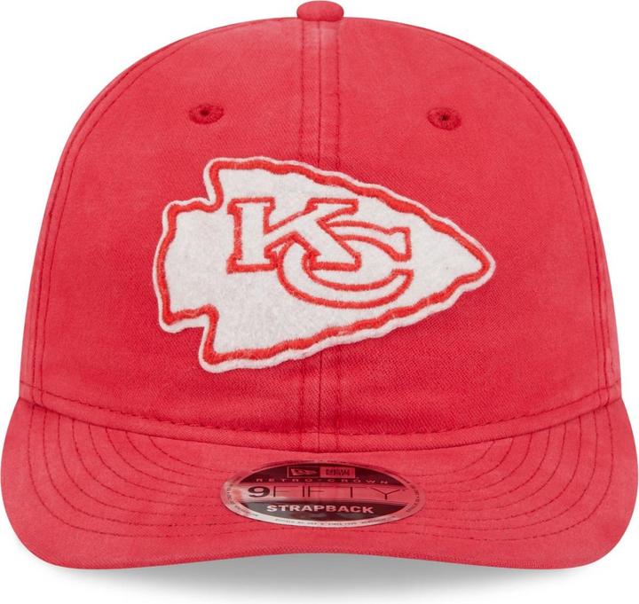 Actual product image New Era 9Fifty Retro Crown Cap Felt Kansas City Chiefs