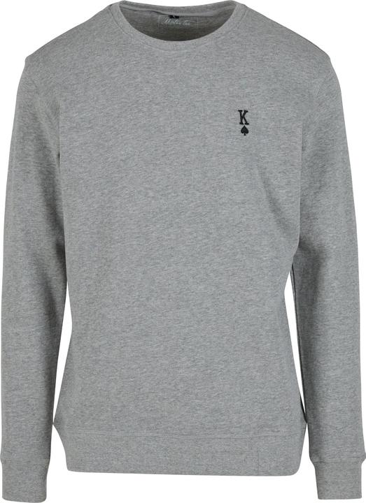 Actual product image Mister Tee MisterTee King Sign EMB Light Crew Sweatshirt - 201305 (XS)