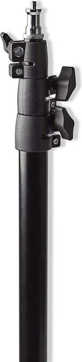 Actual product image Nedis Photo studio light stand Max. load: 4.0 kg Max. working height: 260 cm 3 segments T (260 cm, 4 kg)