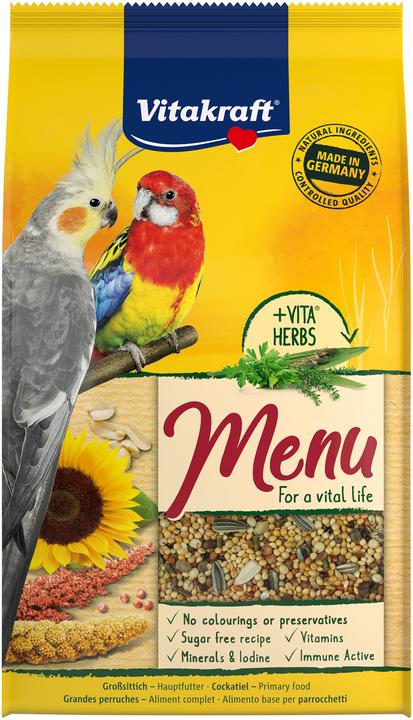 Vitakraft Vita menu for large parakeets (1 x, 1 kg)