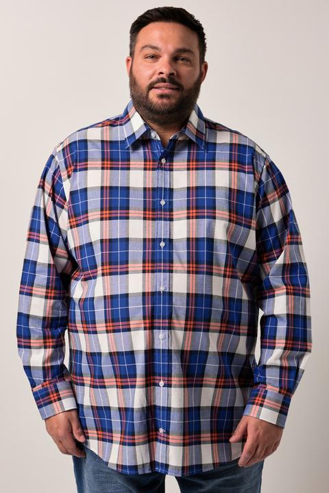 Produktbild Men+ Karohemd, Langarm, Kentkragen, Comfort Fit (4XL)