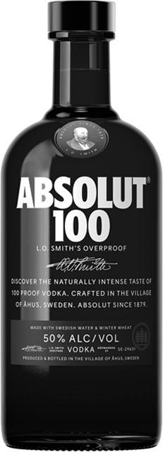 Image du produit Absolut 100 Vodka de Suède