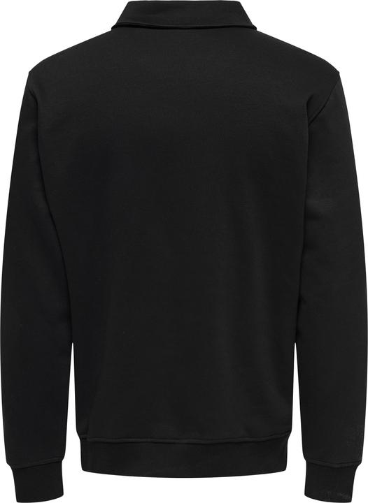 Actual product image Only & Sons Onsdavid Reg Half Zip Sweat (M)