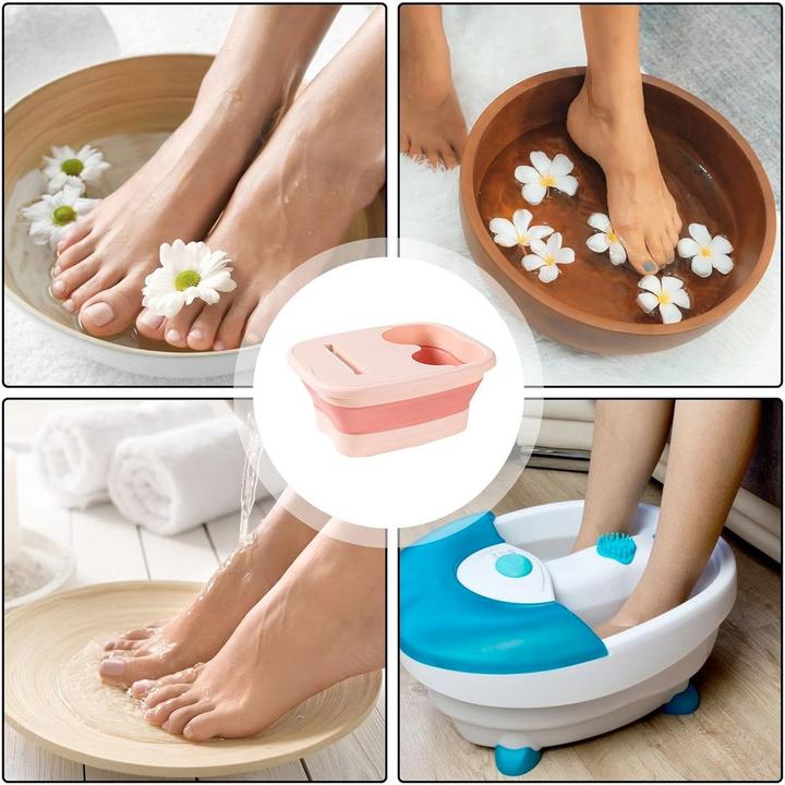 Actual product image König Design Faltbare Fussbadewanne Fussmassage Fussmassagegerät Fussbad Spa Pediküre 21 Liter