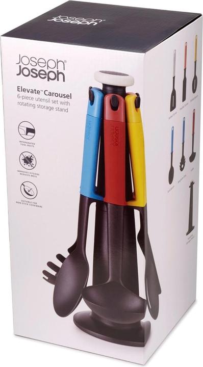 Produktbild Joseph Joseph Elevate Drehst. 6tlg. KochbesteckSet drehb. Aufbewahrungsst