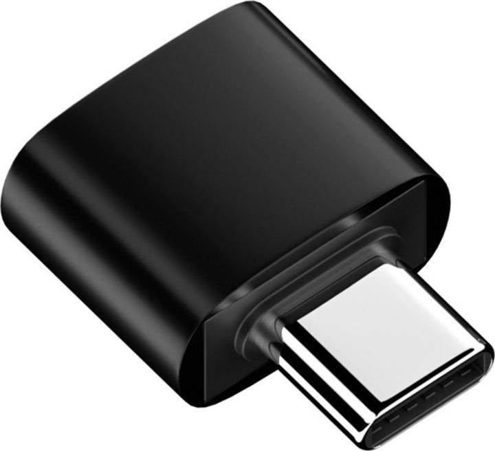 Produktbild Deltalabs USB C auf USB A Lade und Daten Adapter Fast Charge (USB-A, 3.70 cm)