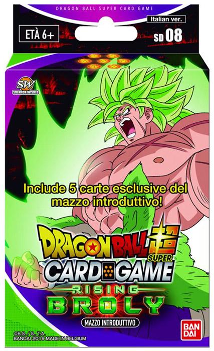 Bandai Dragon Ball Super Card Game – Riser Broly – Italian (Italian, Booster Pack)