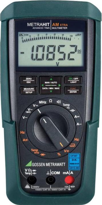 Produktbild Gossen Hand-Multimeter digital Metraw (CAT IV 600V, CAT III 1000V)