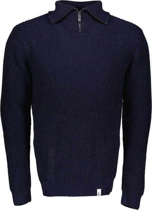 Colours & Sons Pullover Mock-Zip-Half Cardigan Stitch (XL)