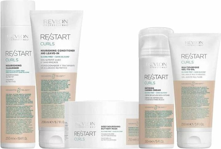 Actual product image Revlon Professional Curls Nourishing Cleanser (250 ml, Liquid shampoo)