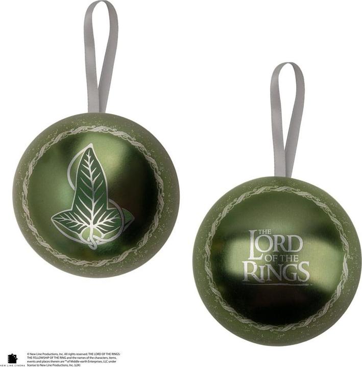 Produktbild Cinereplicas Herr der Herr der Ringe Christbaumschmuck mit Brosche Lorien Leaf (1 -teilig)