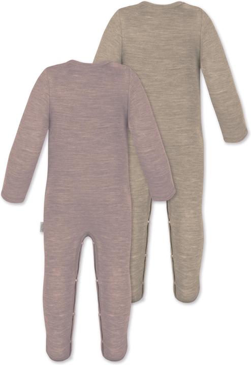 Immagine prodotto Normani Confezione da 2 pezzi di tutina MERINO baby merino "Levin" - 9413 (56)