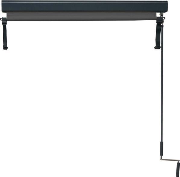 Produktbild Mendler Vertikalmarkise, Senkrechtmarkise Sichtschutz Aussenrollo Rollo, UV-Schutz 50 Stoff - 250x140cm, sch (1.40 m)