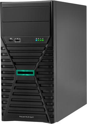 Actual product image HP HPE ProLiant ML30 Gen11, 2.9 GHz, E-2436, 32 GB, DDR5-SDRAM, 960 GB, Tower (4U) (32 GB, Tower Server)