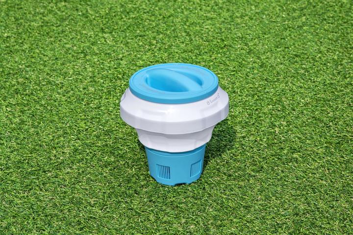Actual product image Bestway Collapsible Chemical Floater with Glove
