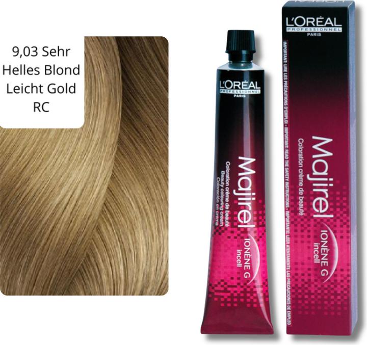 Immagine prodotto L'Oréal Professionnel Majirel (9,03 Biondo chiarissimo Oro chiaro RC)