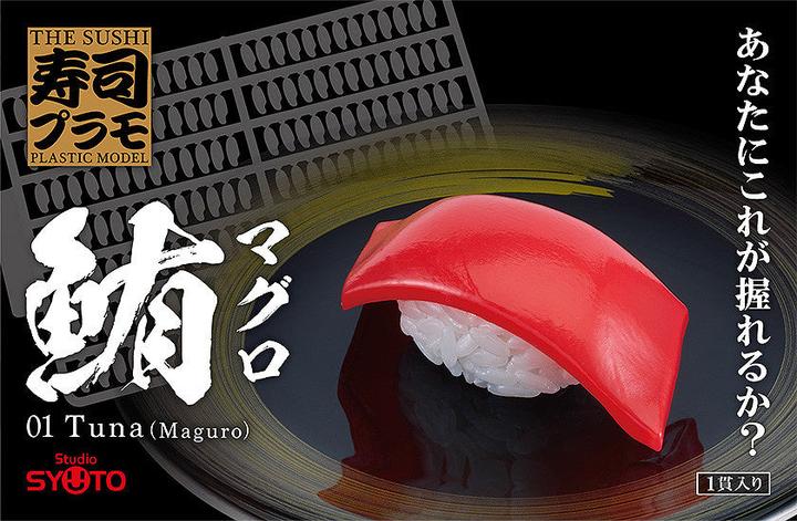 Produktbild Syuto Seiko Sushi Plastik Model Kit 1/1 Tuna (re-run) 3 cm