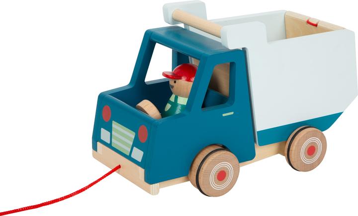 Actual product image small foot Dump truck pull-behind vehicle