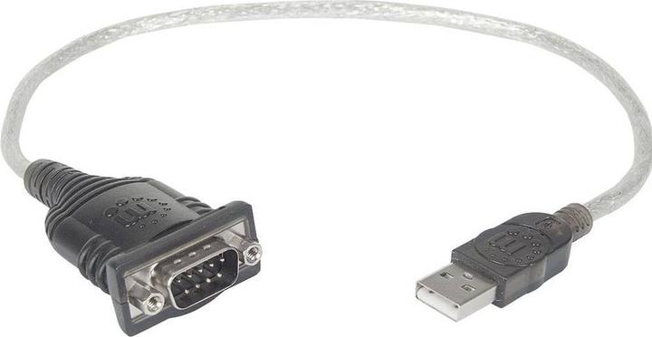 Produktbild Manhattan Zum Anschluss eines seriellen Geräts an einen USB-Port, Prolific PL-2303RA-Chipsatz (1.80 m, VGA)
