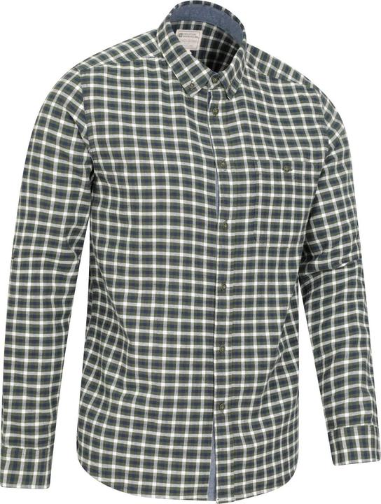 Immagine prodotto Mountain Warehouse Camicia organica Driftwood da uomo a quadri (XS)