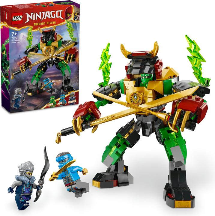 Image du produit LEGO Mécanisme de force élémentaire Ninjago Lloyd (71817, LEGO Ninjago)